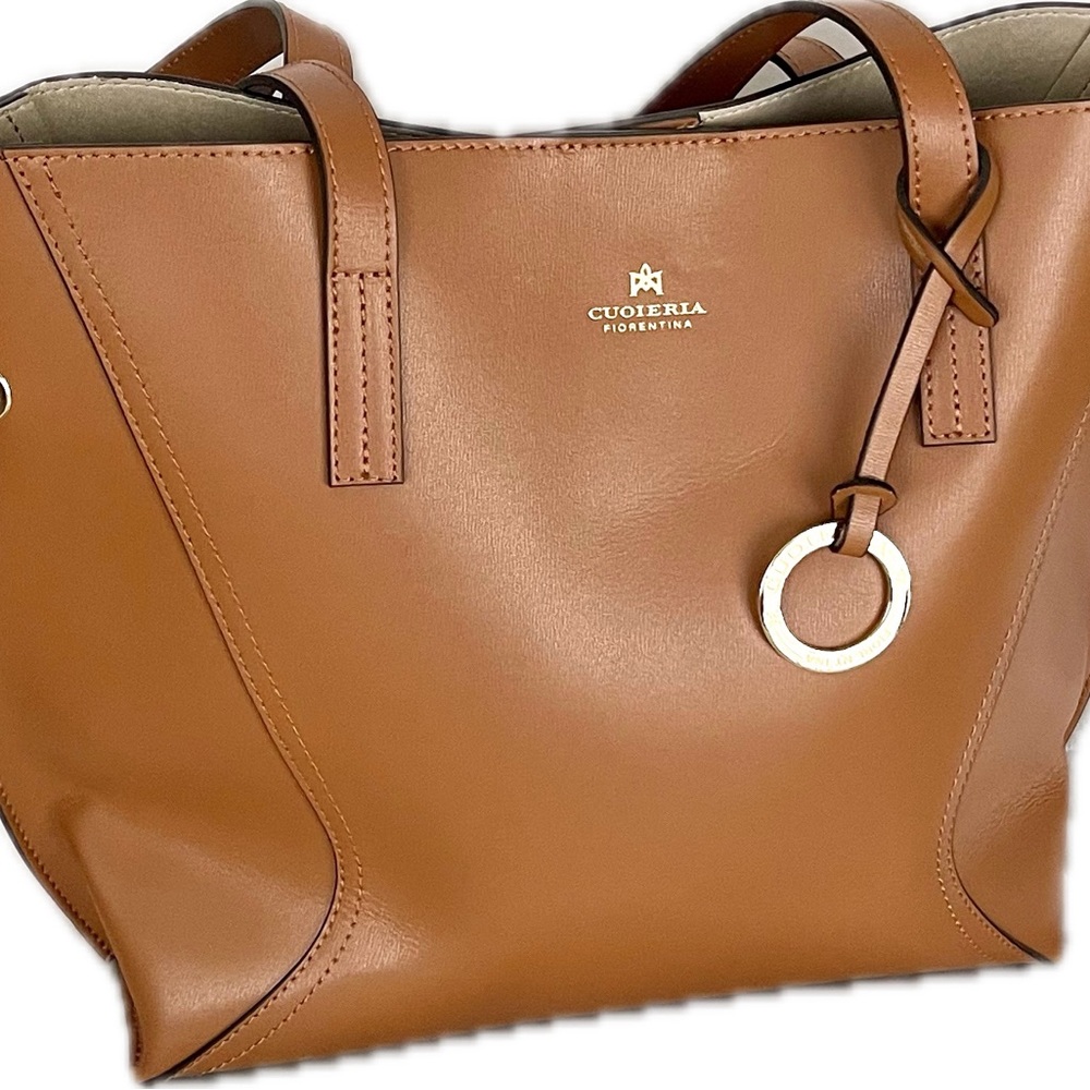 Cuoieria Fiorentina Italian Leather Shoulder Bag - Picture 11 of 16